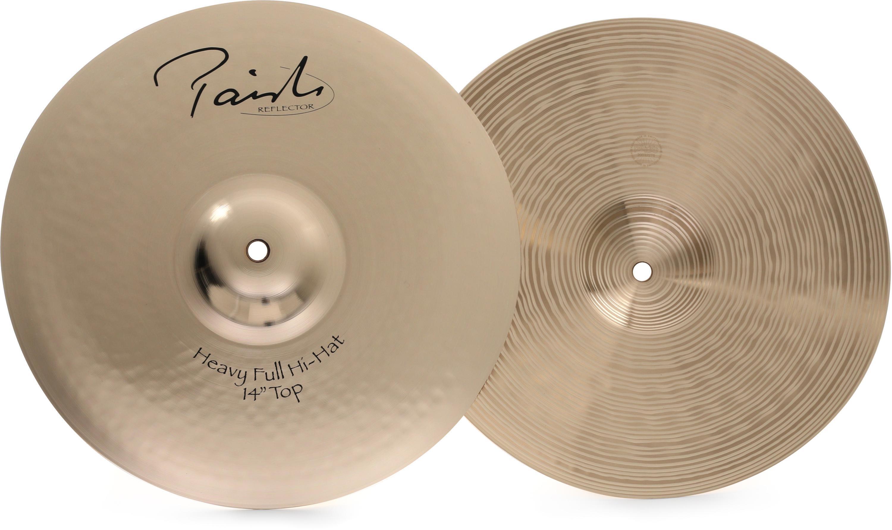 Paiste 14 inch Signature Reflector Heavy Full Hi-hat Cymbals