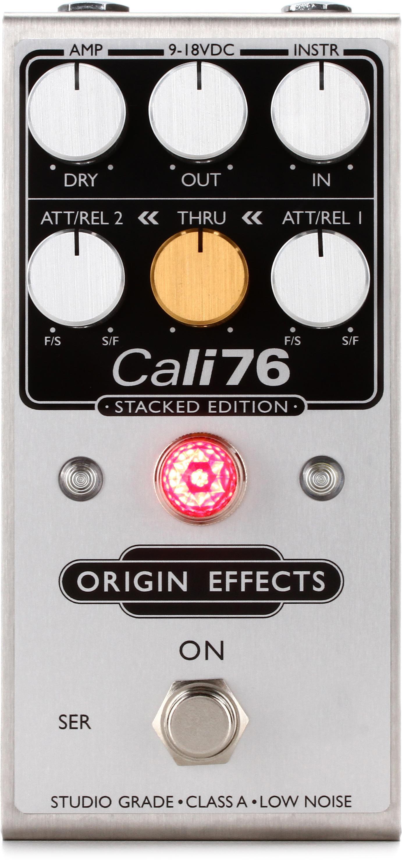 Origin Effects Cali76 Stacked Edition Dual-stage Compressor Pedal
