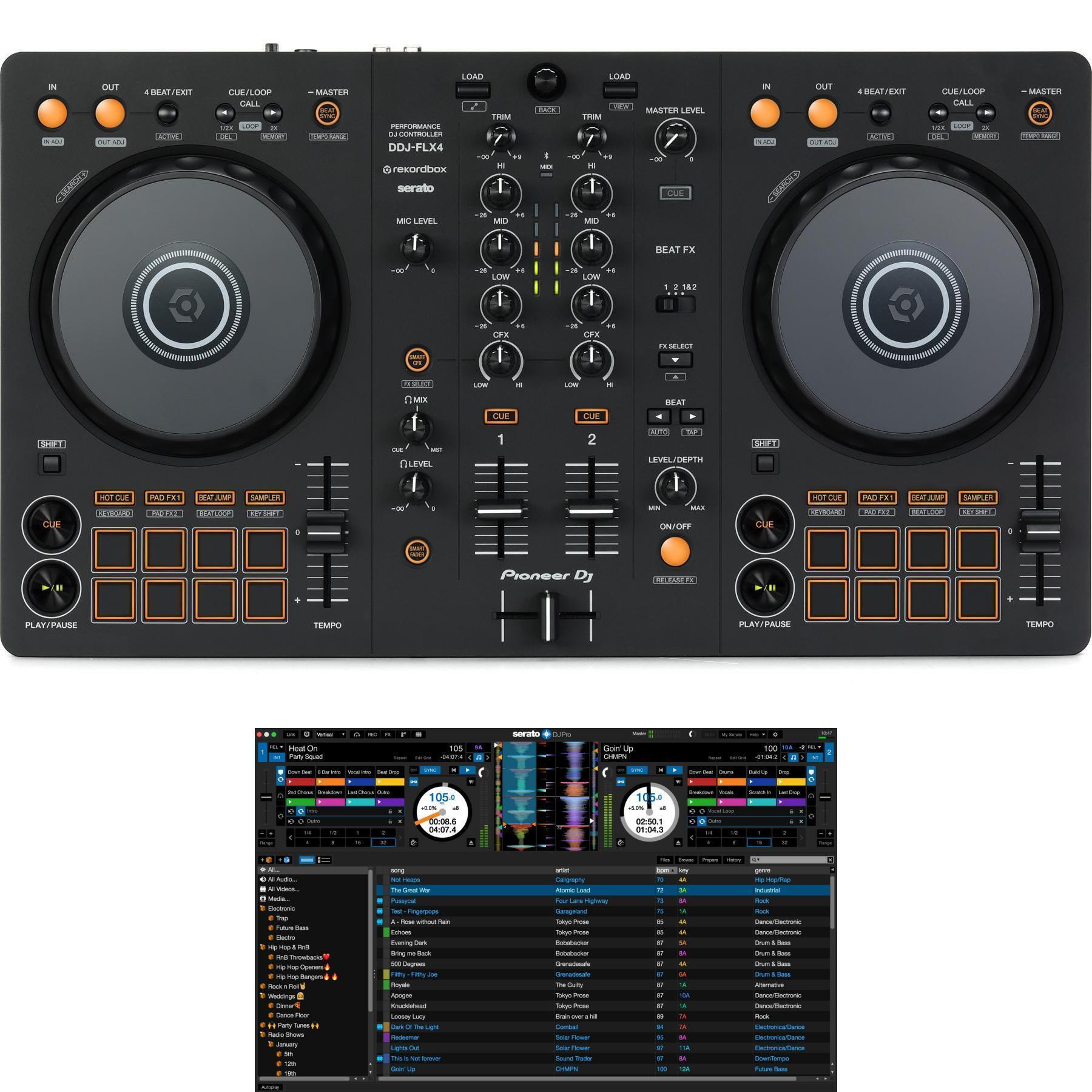 ddj-400 rekordbox対応 2ch DJコントローラー Pioneer DJ DDJ-400-N 2