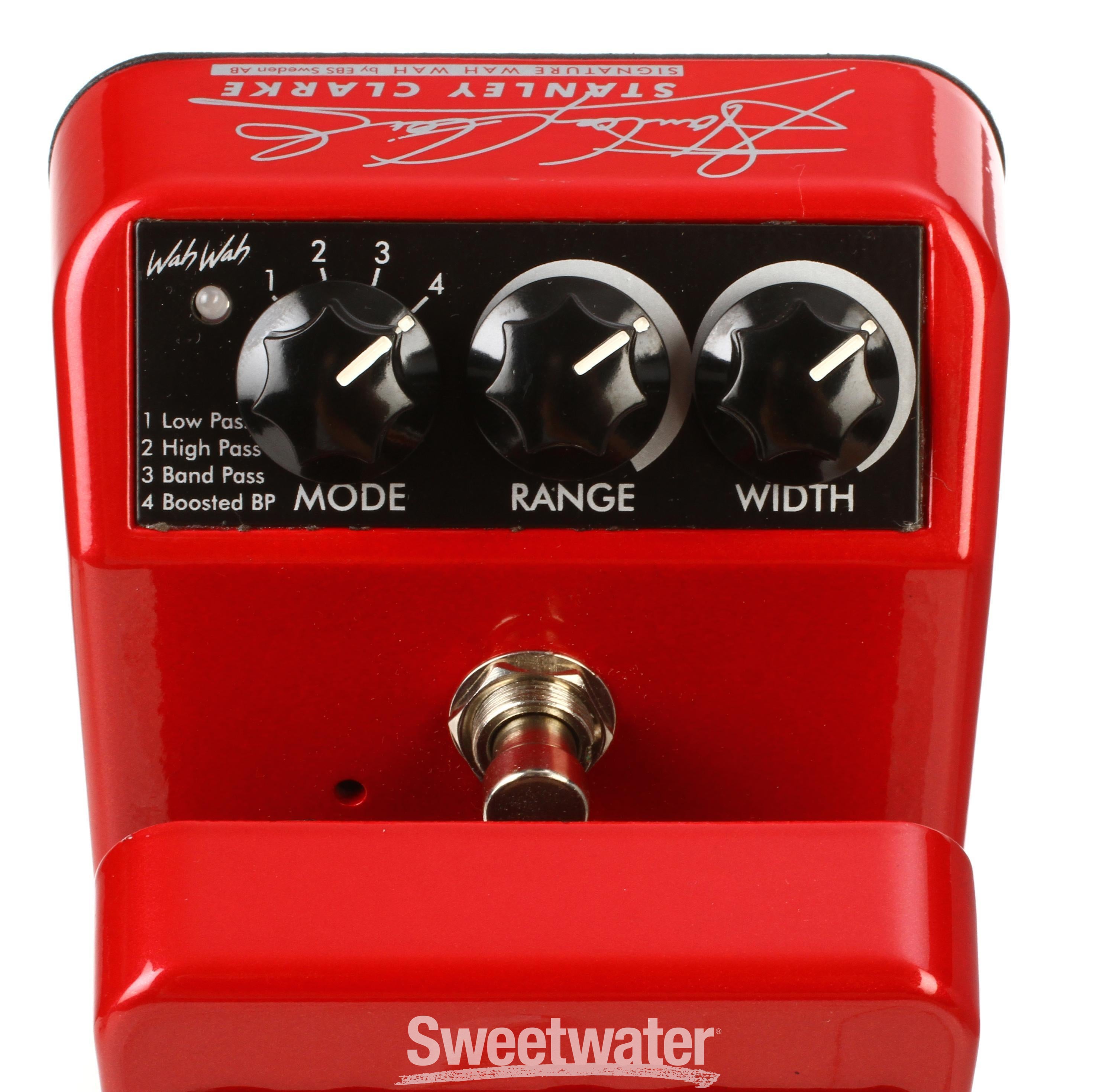 EBS EBS-SC Stanley Clarke Signature Bass Wah and Volume Pedal