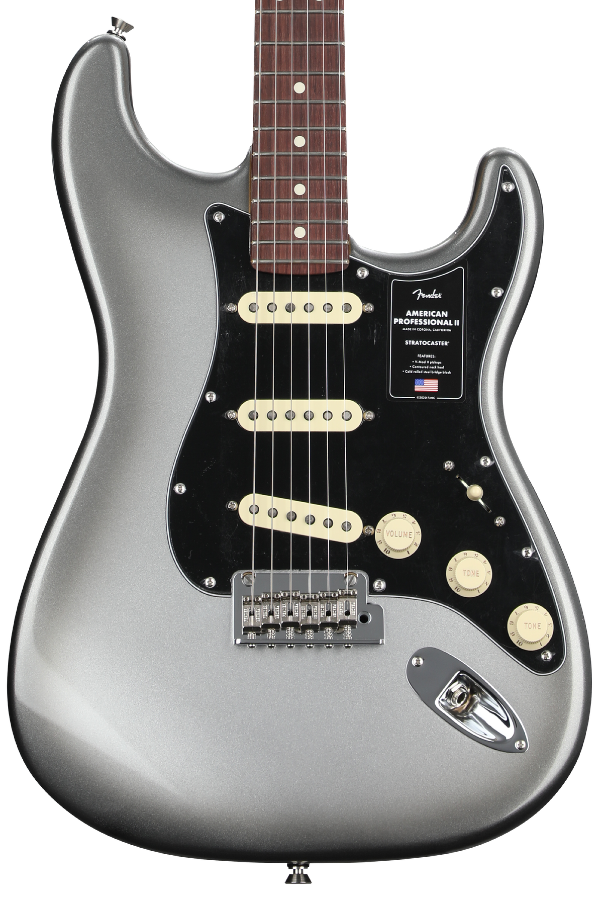 Fender American Professional II Stratocaster - Mercury with