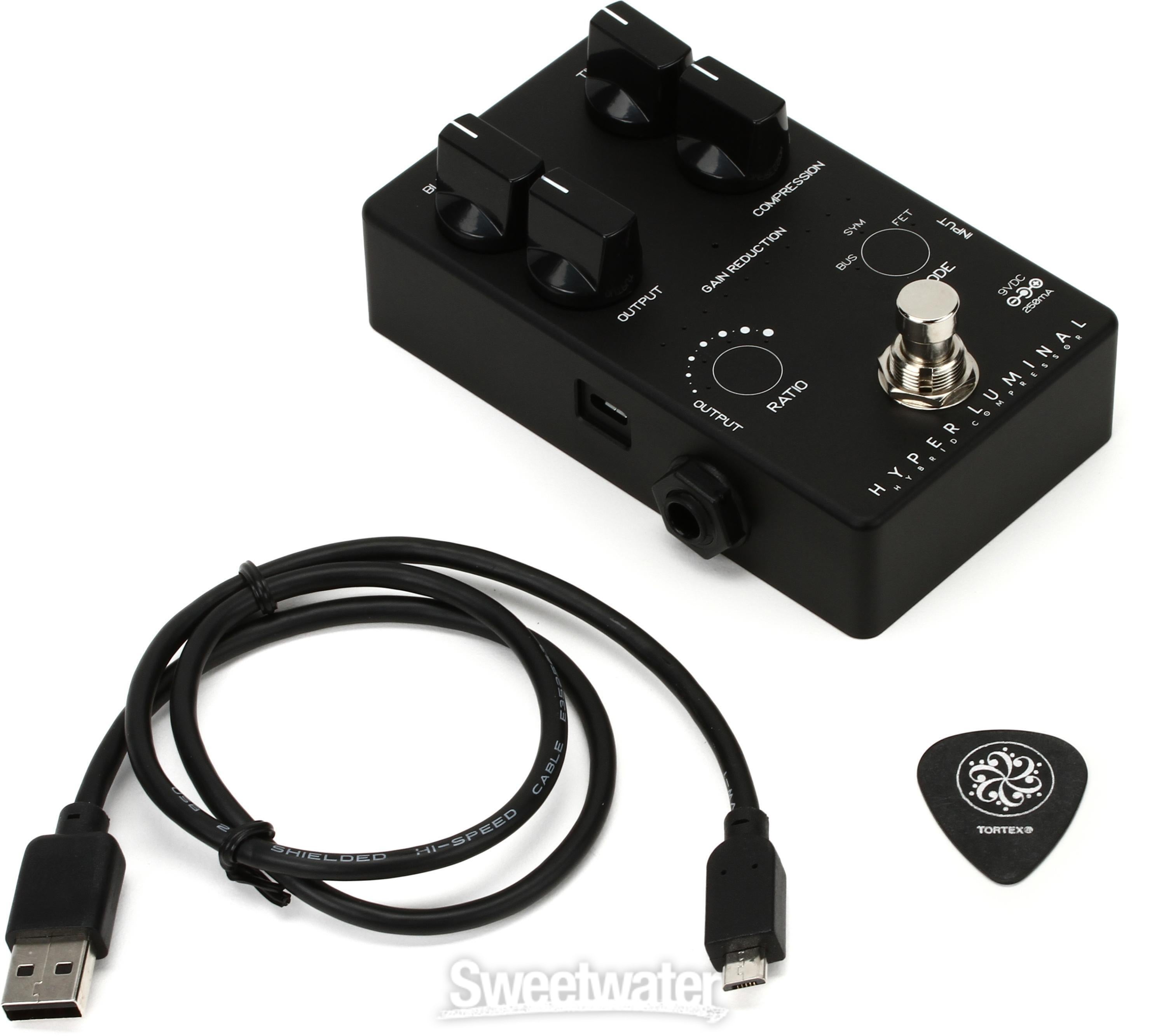 Darkglass Hyper Luminal Bass Compressor Pedal - Limited Black