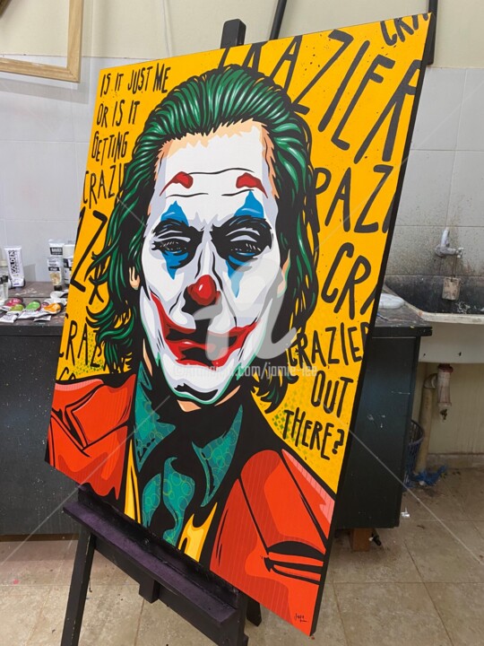 Joker, Painting by Jamie Lee | ArtMajeur