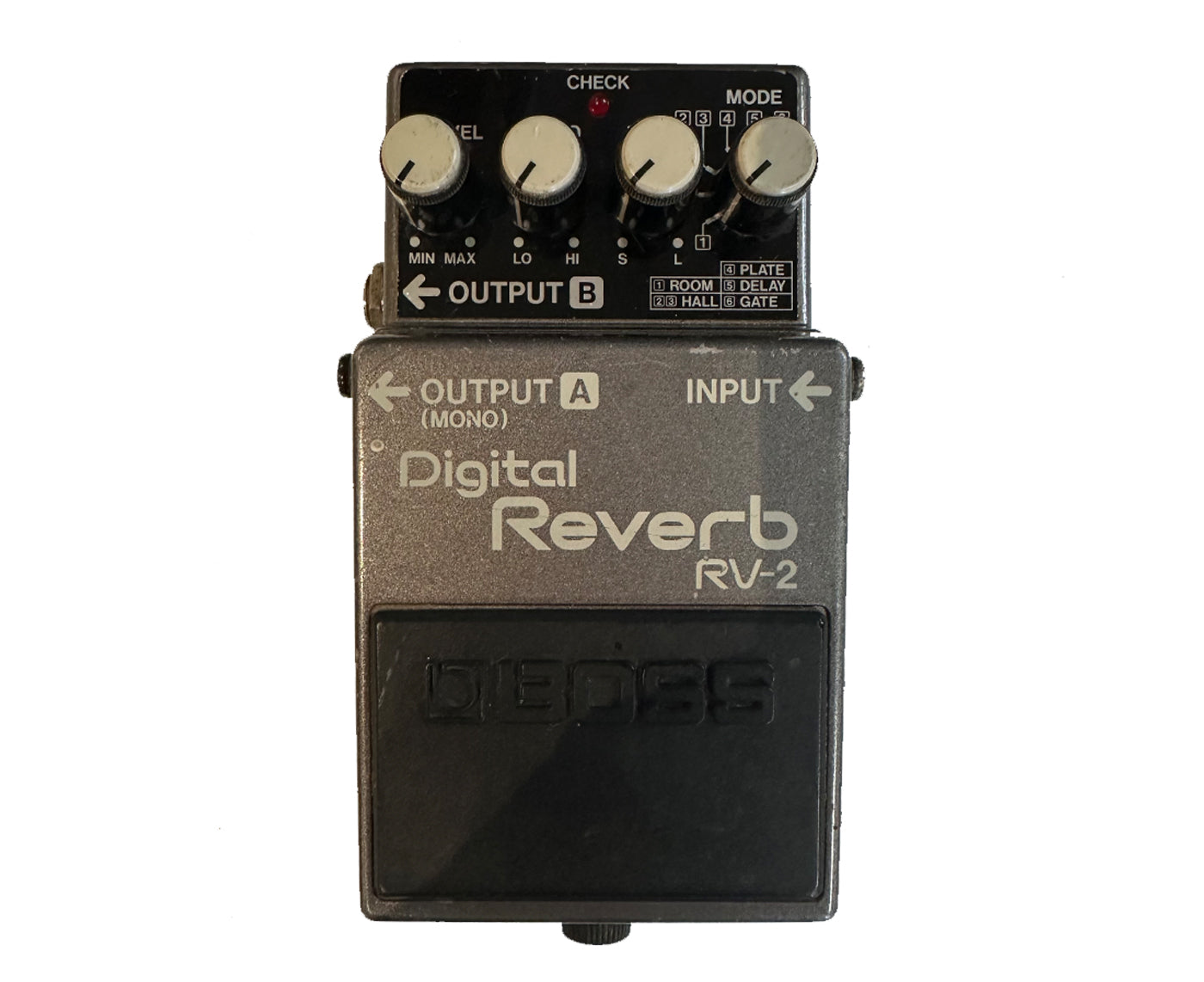 Boss RV-2 Digital Reverb Effects Pedal | Vintage | Made in Japan