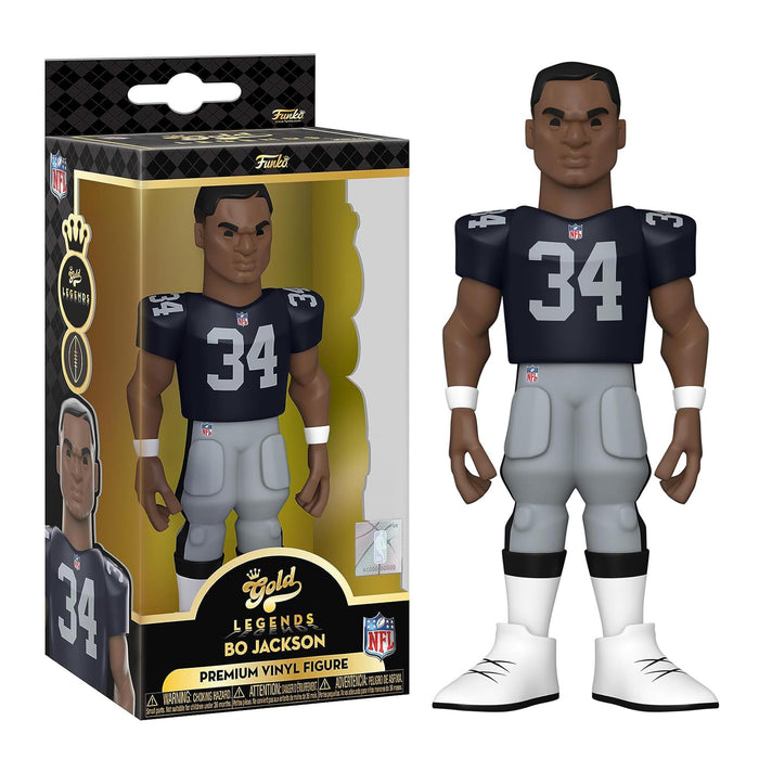 LA Raiders NFL Funko Gold 5 Inch Vinyl Figure | Bo Jackson — MeTV Mall