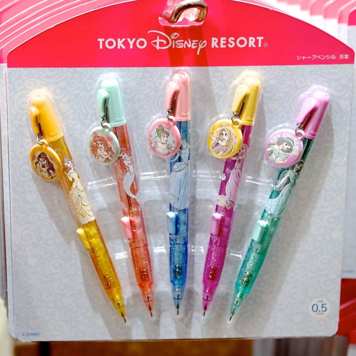プリンセスデザイン！東京ディズニーランド シャープペンシル