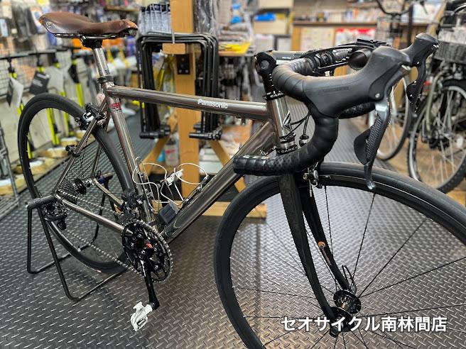 パナチタンにOnebyESU『OBS-R11』フルカーボンフォークに交換です