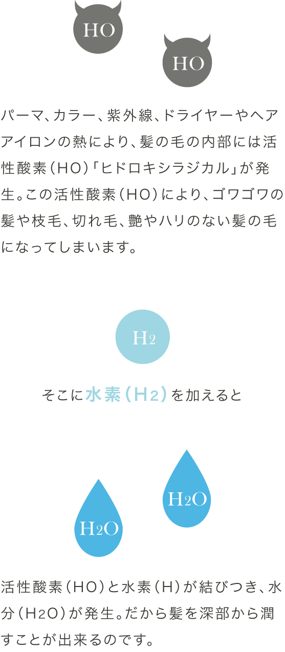 商品紹介（シャンプー・トリートメント）｜ミネコラパーフェクト3水素