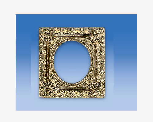 繊細な装飾が美しいアンティークフレーム（1922年BIRGITミニカード入り