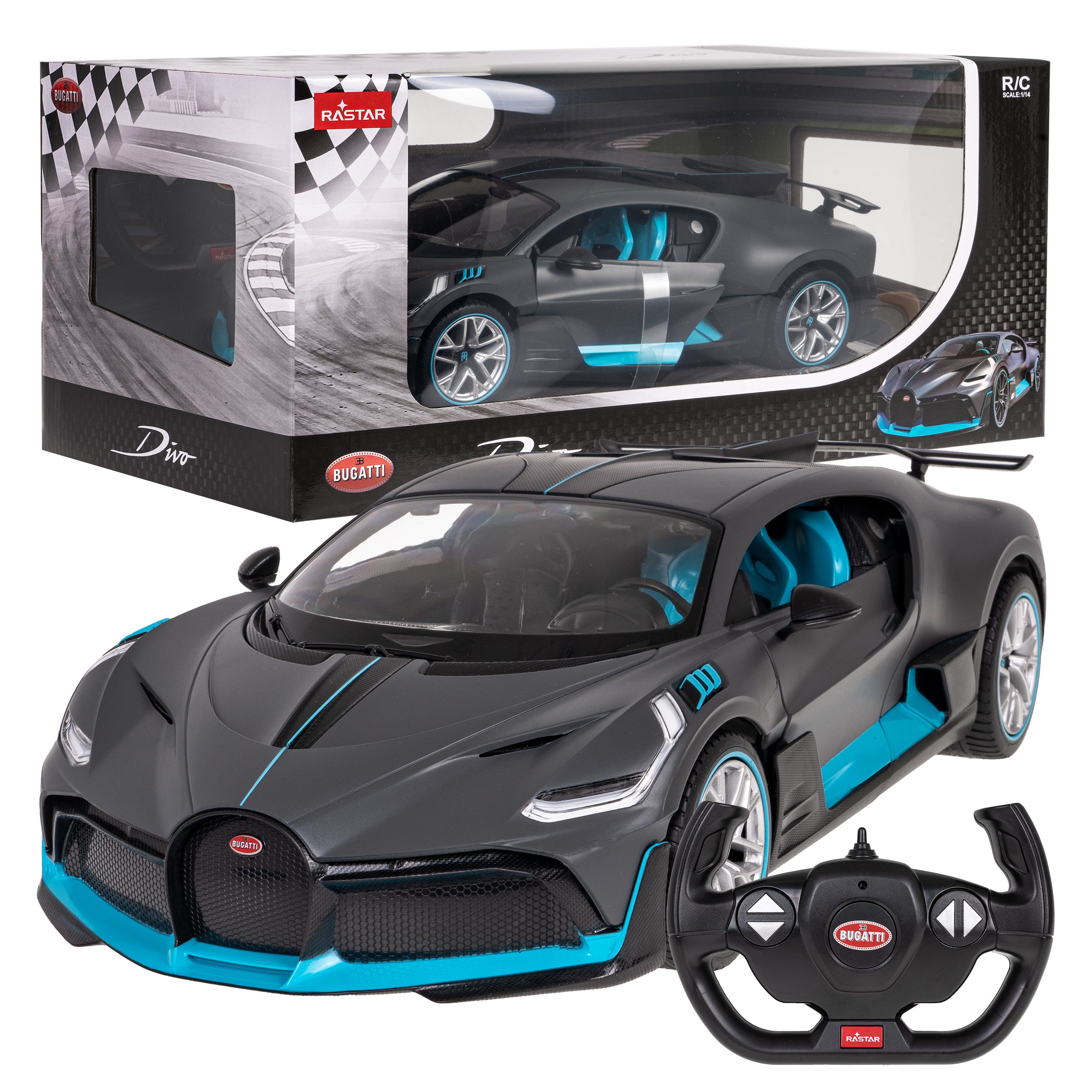 R/C BUGATTI DIVO 1:14 SCALE WITH REMOTE CONTROL – MINI MOTORZ