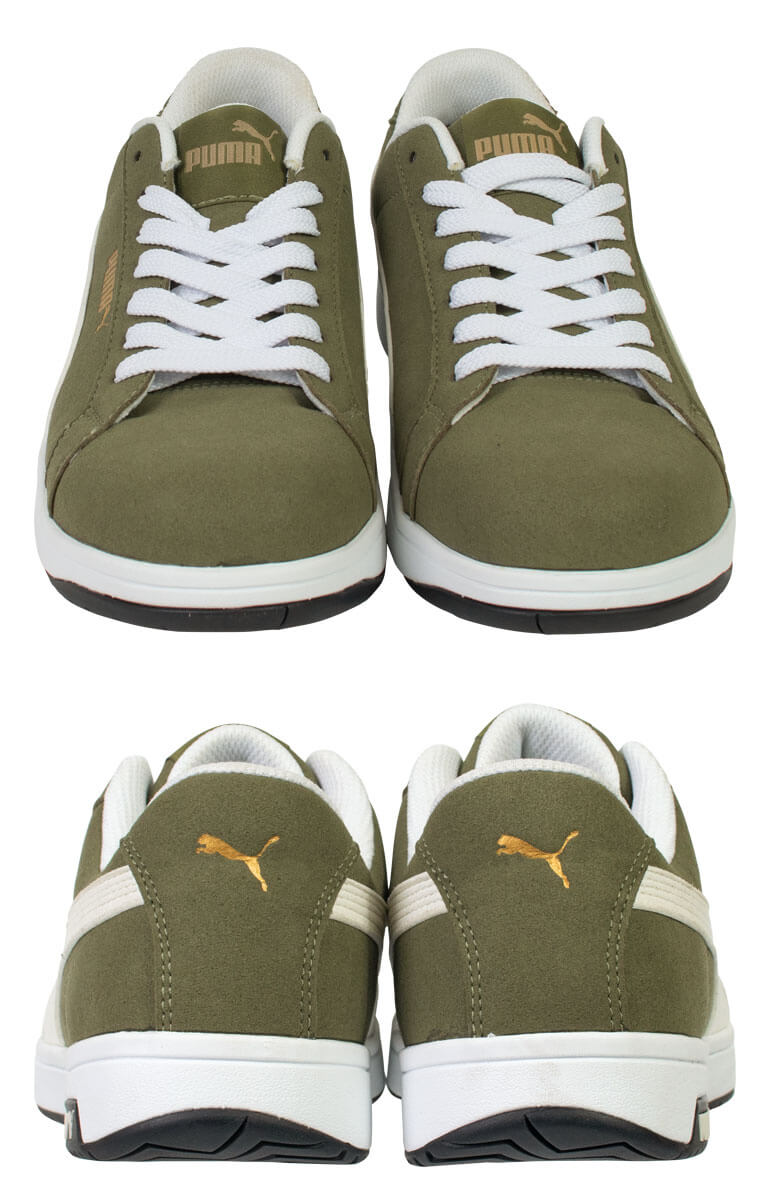 安全靴 PUMA プーマ ICONIC LOW 64.200.0 64.201.0 本革 スエード