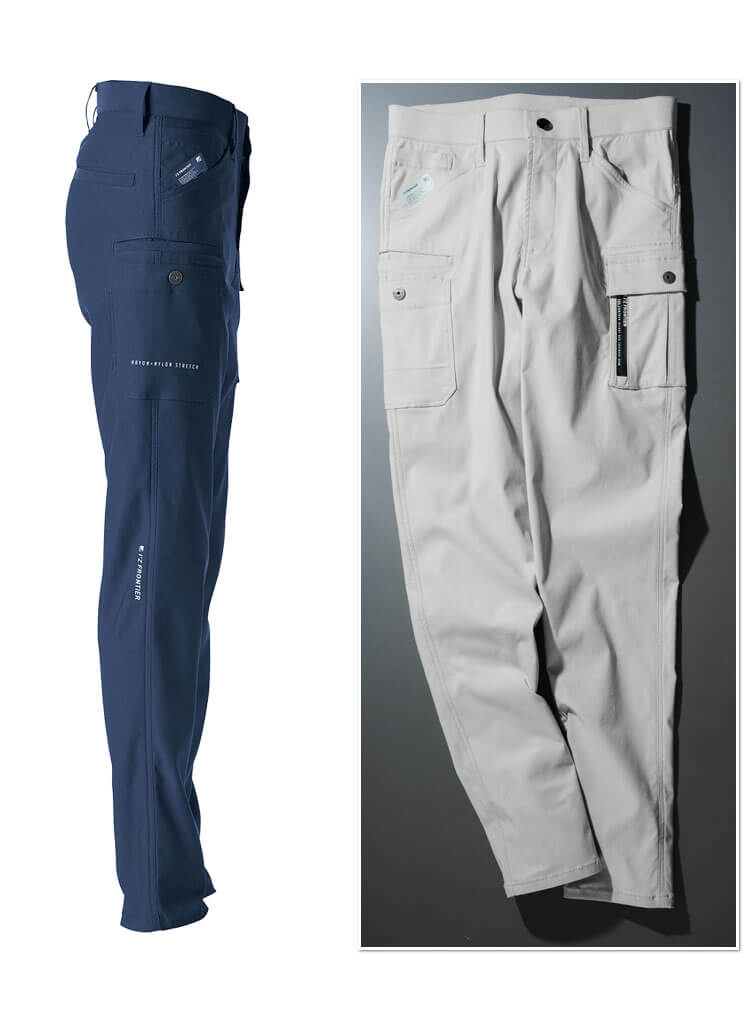 アイズフロンティア ストレッチ3Dカーゴパンツ 3012｜作業服・作業着の