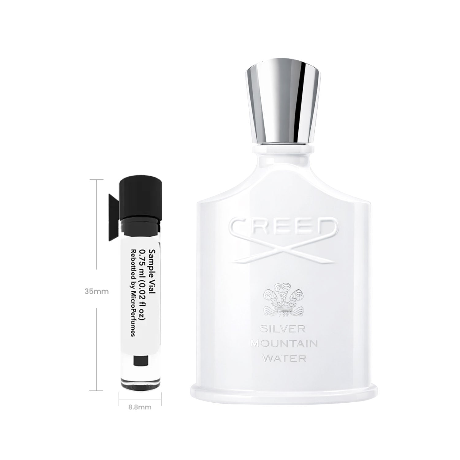 Silver Mountain Water by Creed Eau de Parfum Sample Vial for Men