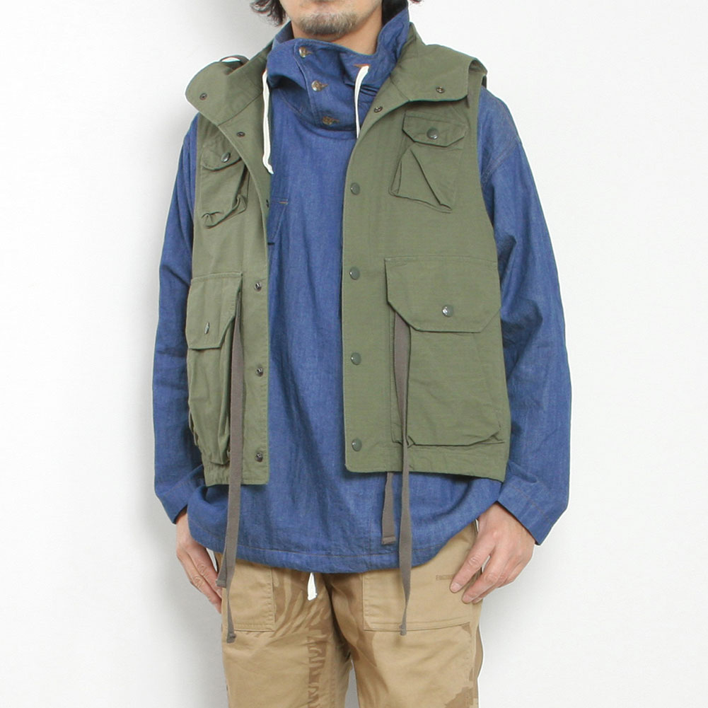 ENGINEERED GARMENTS[エンジニアド ガーメンツ]Field Vest Cotton