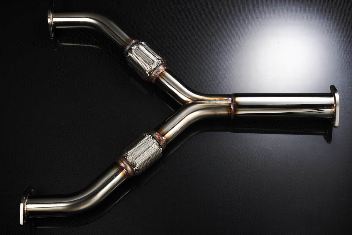 MIDORI ステンレスフロントパイプ Z34用 | 緑整備センター