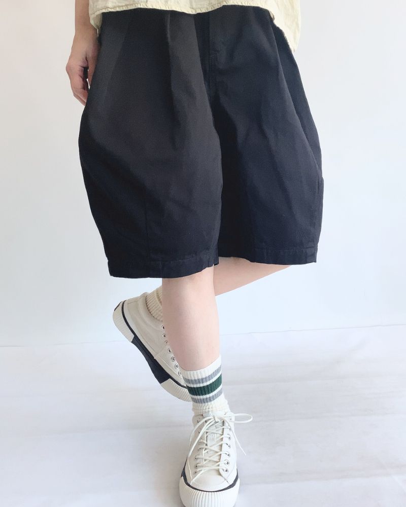 HARVESTY チノサーカスショーツ Black ハーベスティ ショートパンツ