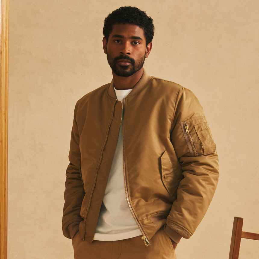 Reversible MA-1 Flight Jacket – Mifland : A Design Company