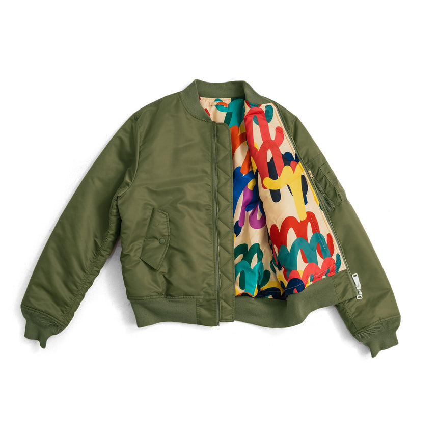 Reversible MA-1 Flight Jacket – Mifland : A Design Company