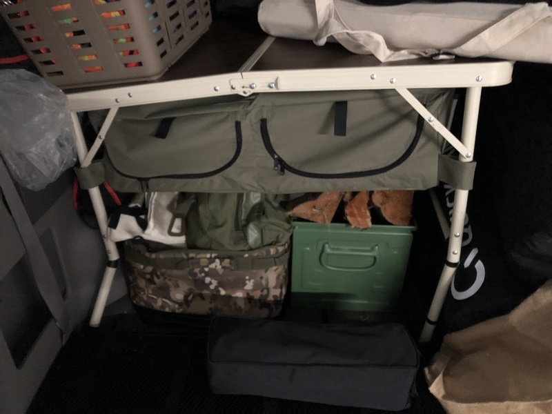 ホームエレクターでミニバン（ステップワゴン）の荷室ラックを作成