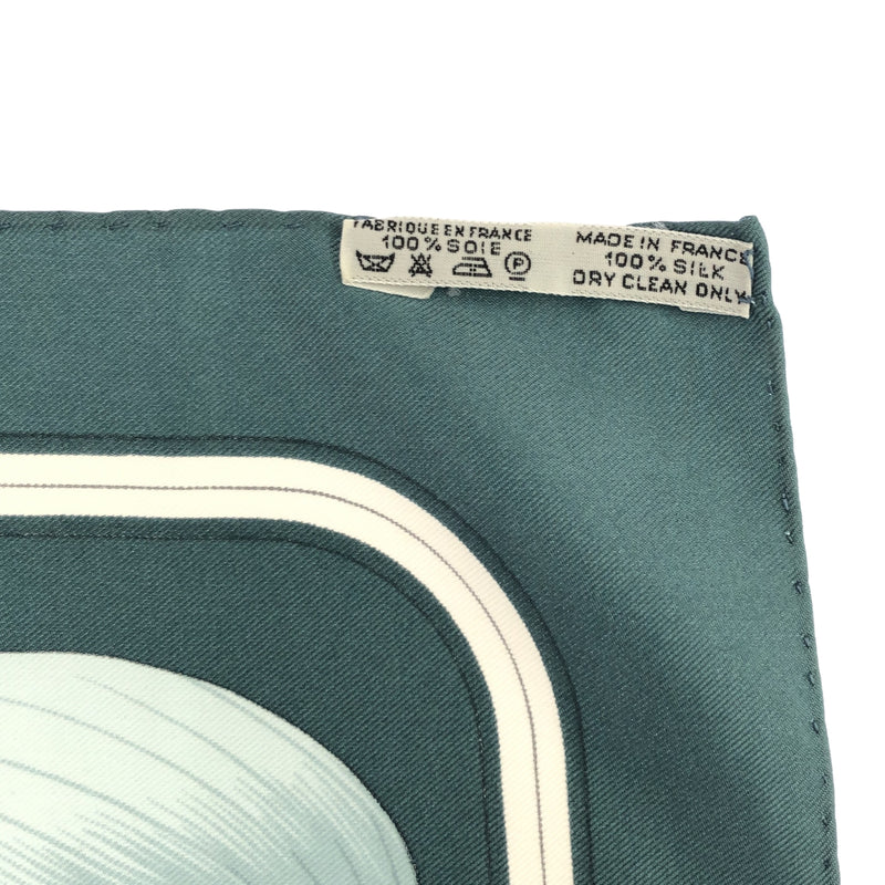 HERMES エルメス カレ90 FLEURS DE LOTUS 蓮の花 シルク スカーフ