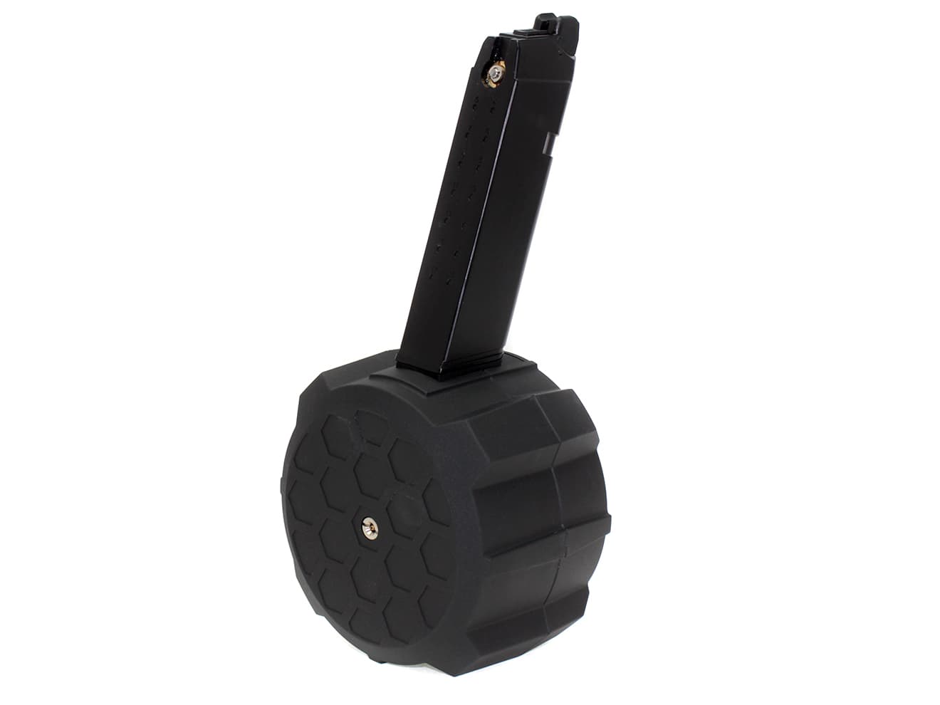 HFC ガスドラムマガジン 145Rds [適合：GLOCK / M9/M92F] | ミリタリー