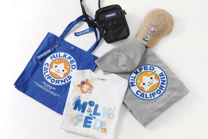 YOKOHAMA DeNA BAYSTARS COLLABORATION 4/12(FRI) RELEASE!! : MILKFED