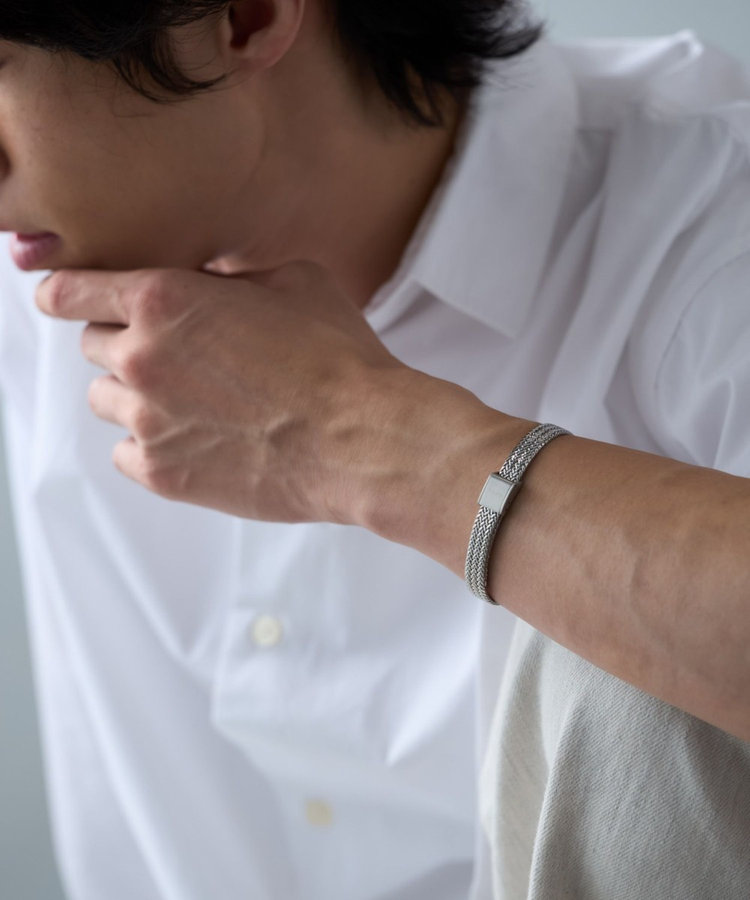 ✳︎8eight✳︎【バスケットメッシュバングル】 メッシュベルト