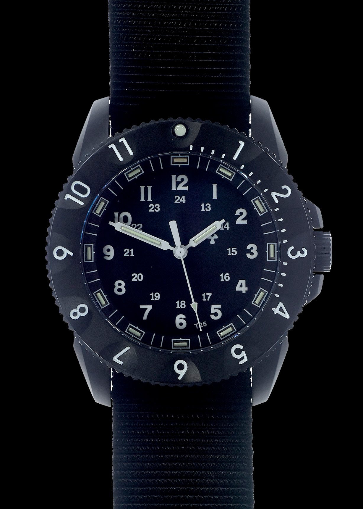 MWC P656 2025 Model PVD Tactical Series Watch with GTLS Tritium