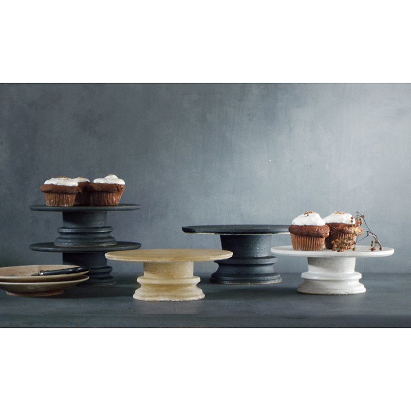 cake stand M [susu] | MISHIM POTTERY CREATION