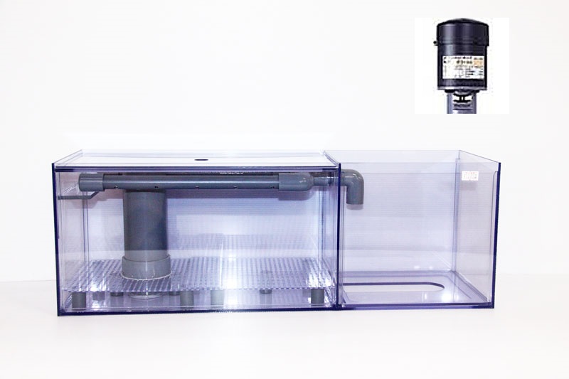 60アクリル水槽用 上部フィルター フルドライ 570x200x250 楽天市場