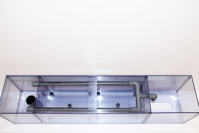 90cm水槽用 オリジナルフルウェット上部フィルタークリアタイプ