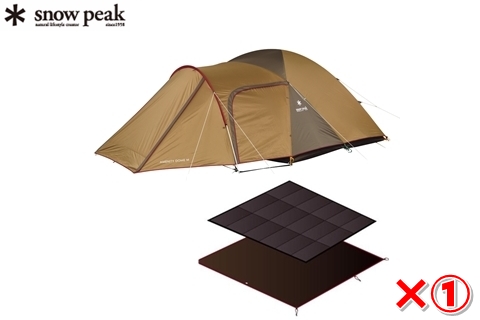 スノーピーク] アメニティドーム＆ヘキサタープセット | ミッション