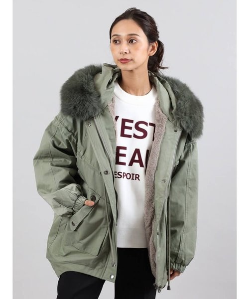 フォックスファードロストオーバーブルゾン｜メドックの通販｜&mall