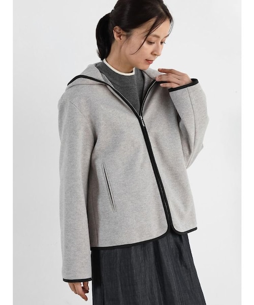 パイピングフードアウター｜メドックの通販｜&mall（アンドモール