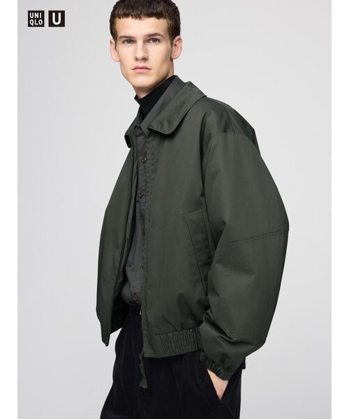 パフテックショートブルゾン｜ユニクロの通販｜&mall（アンドモール
