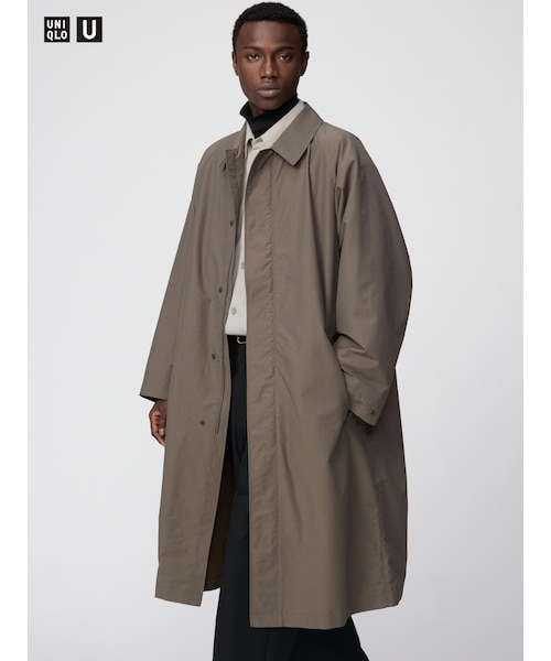 オーバーサイズステンカラーコート｜ユニクロの通販｜&mall（アンド