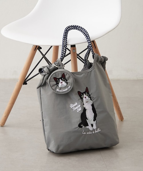 アニマル刺繍コードトートバッグ｜ナイスクラップ/オリーブ・デ