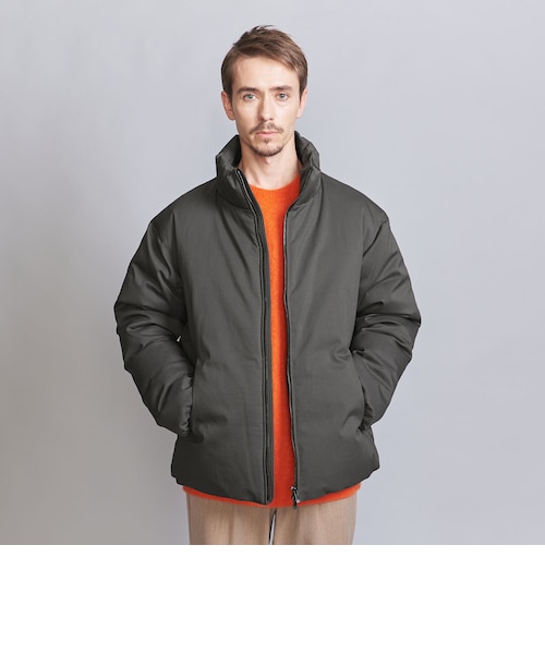 小松マテーレ スタンドカラー ダウンジャケット -700FP 撥水機能