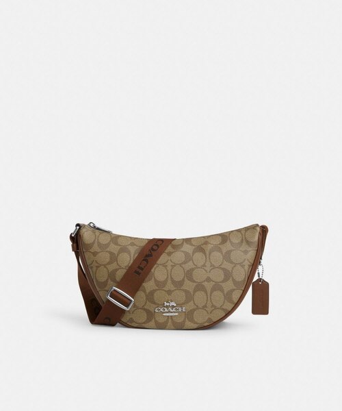 公式】ペース ショルダー バッグ・シグネチャー キャンバス｜コーチ