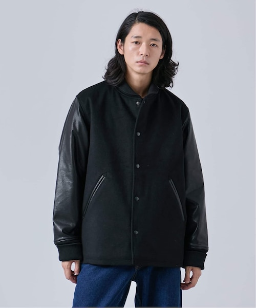 タスマニアウール ウインドシャフト バーシティージャケット｜ベーセー