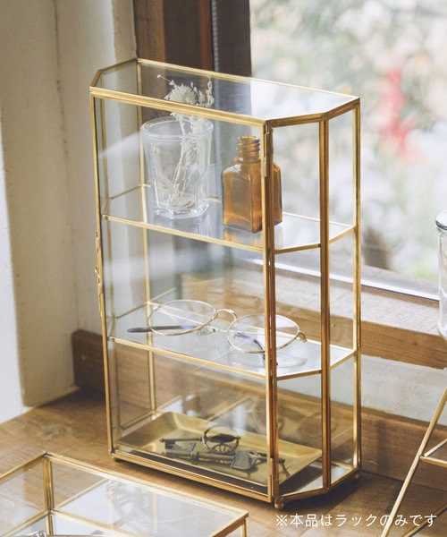 ガラス3段ラック｜サリュの通販｜&mall（アンドモール）三井