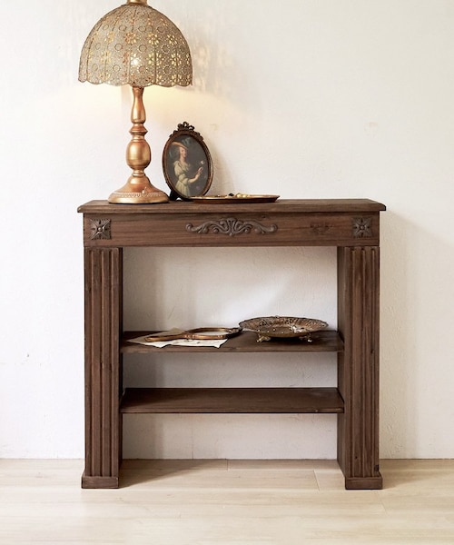 WEB限定商品》コンソールテーブル／ナチュラルフレンチアンティーク