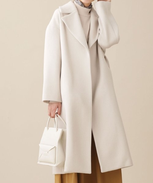 MANTECO ベルテッドチェスターコート｜ナノ・ユニバースの通販｜&mall