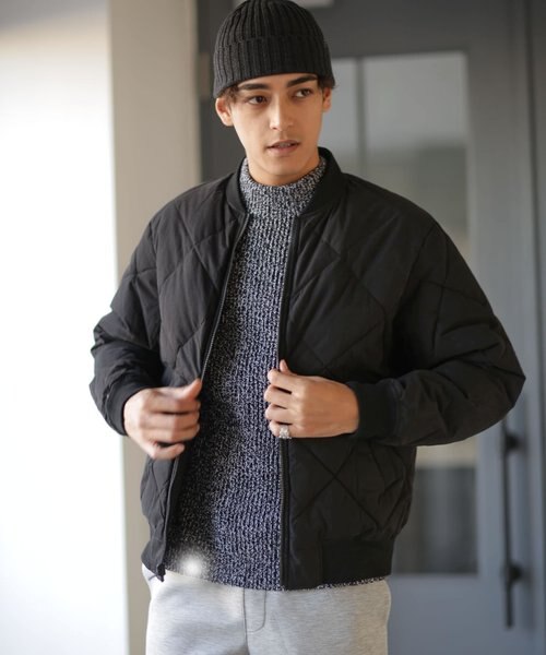 西川ダウン(R)」リバーシブルMA-1ダウン｜ナノ・ユニバースの通販