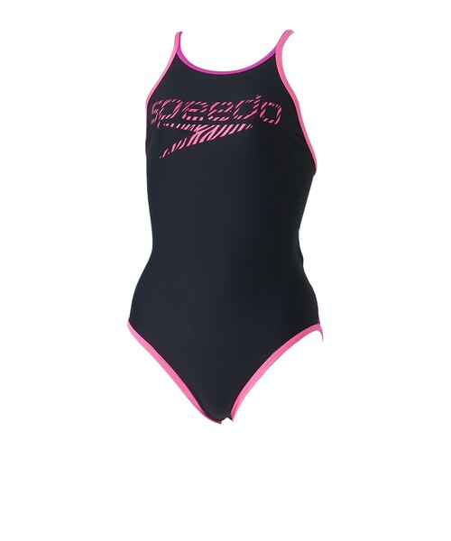 スピード（SPEEDO）競泳水着 レディース 水泳 ゼブラ スタック