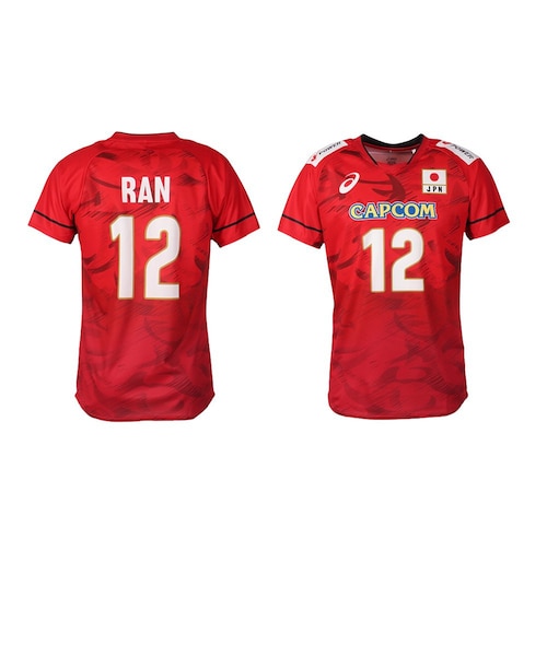 サントリーサンバーズ バレーボールレプリカシャツ 赤 12 高橋藍 2枚