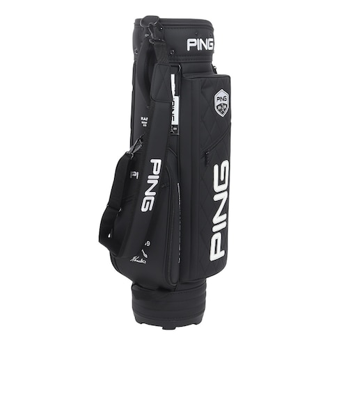 PING キャディバッグ マウンテンシリーズ 軽量2.6kg ブラック 自立型