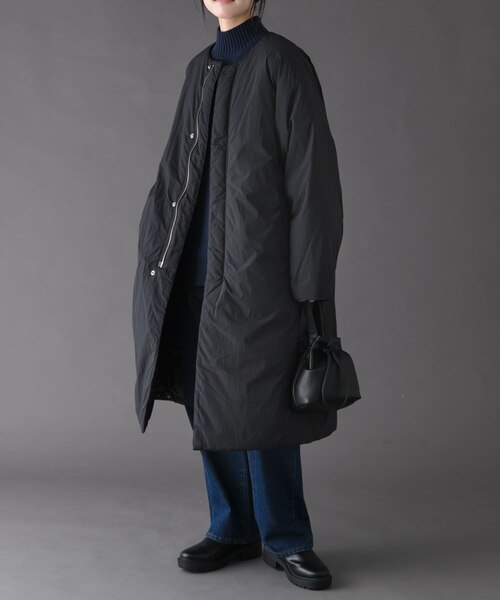FORK&SPOON SORONAノーカラーコート｜アーバンリサーチの通販｜&mall