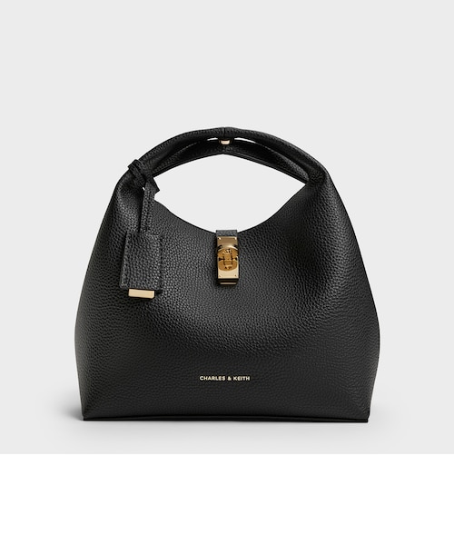 Chance チャンス メタリックアクセントバケットバッグ｜チャールズ