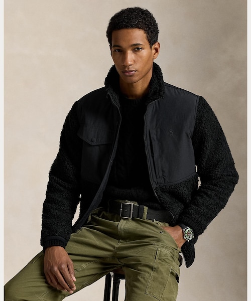 RLX ラルフローレン ハイブリッドジャケット モックネック サイズS